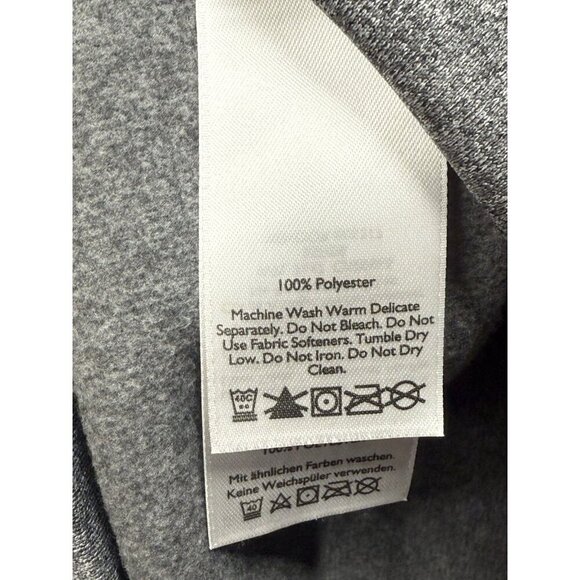 NWT Eddie Bauer First Ascent Jacket Women's Sz XL Gray 1/4 Zip Pullover Running - Picture 5 of 7